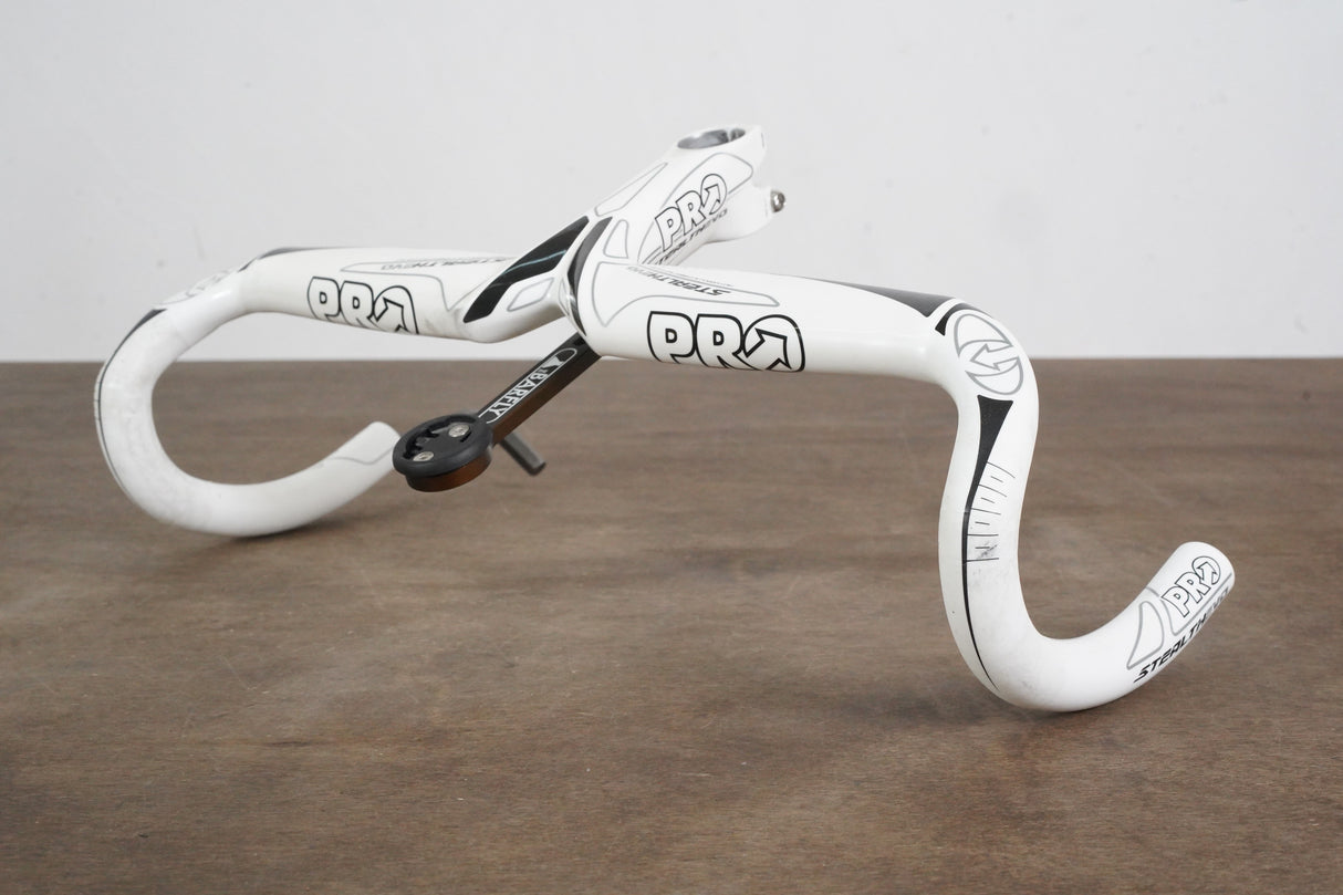 44cm 100mm PRO Stealth EVO Carbon Compact Barstem + Mount 1 1/8"