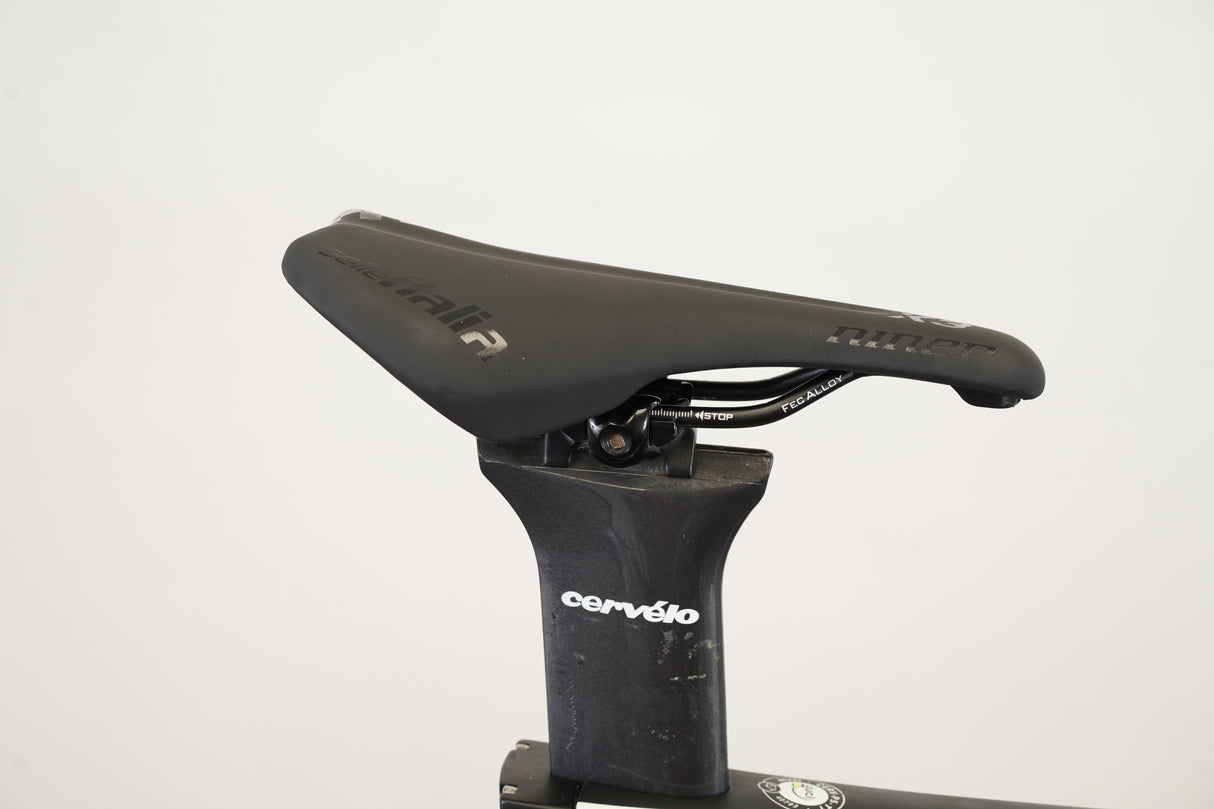 650C 45cm Cervelo P5 Dura-Ace 9070 Di2 Zipp 404 Carbon Triathlon Rim Brake Bike