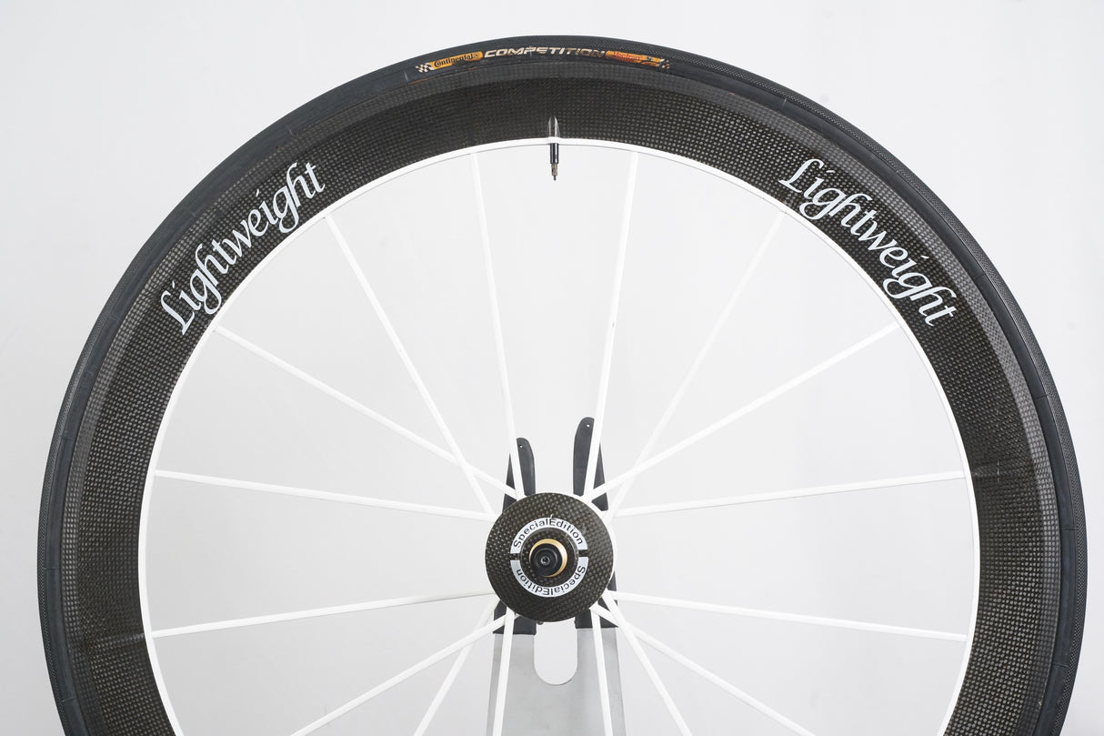 Lightweight Standard III T Carbon Tubular Rim Brake Wheelset 11 Speed