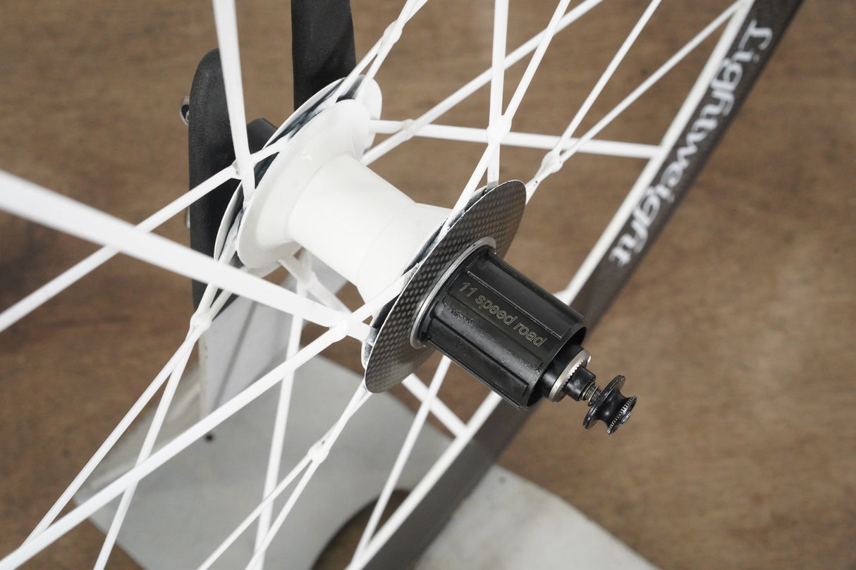 Lightweight Standard III T Carbon Tubular Rim Brake Wheelset 11 Speed