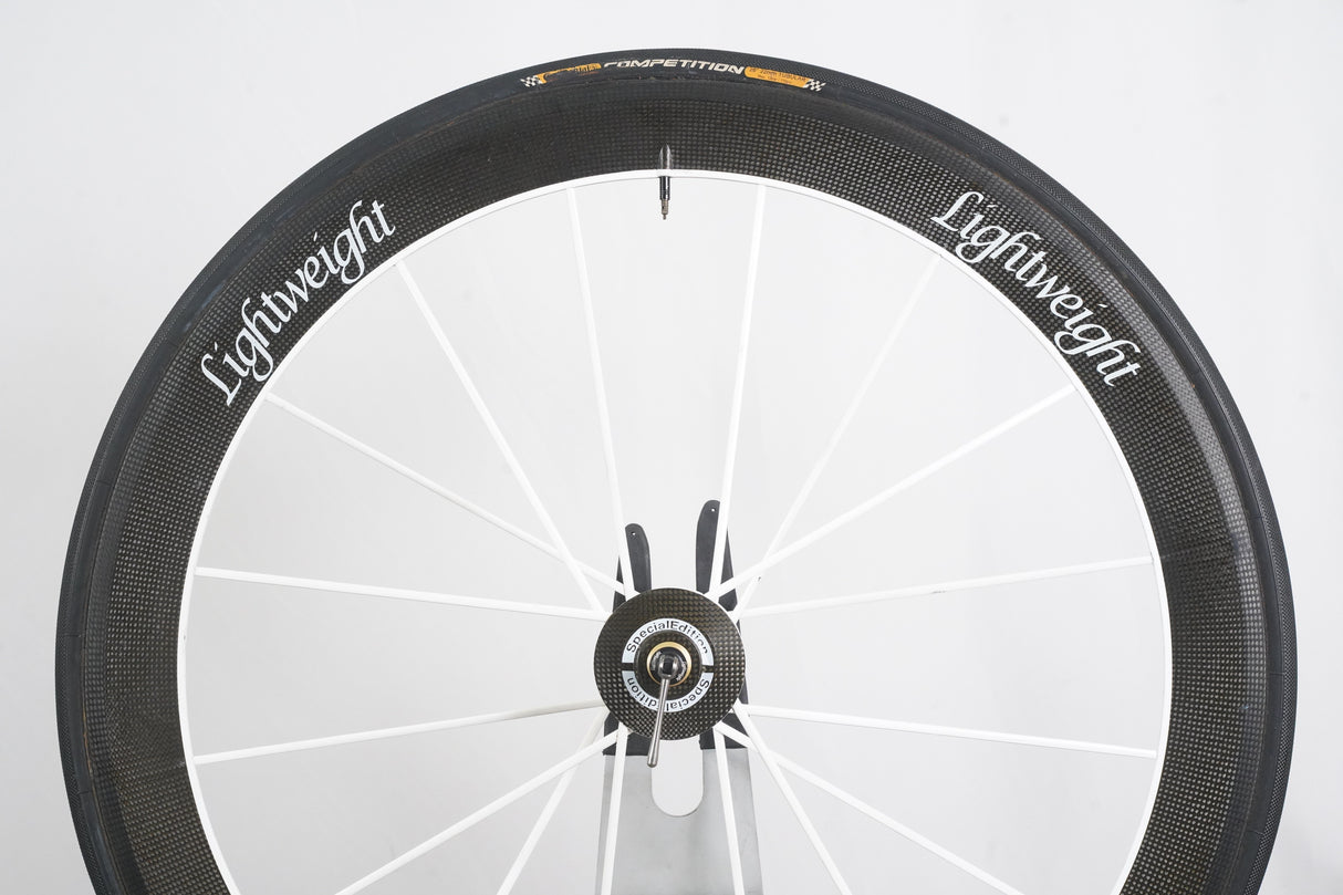 Lightweight Standard III T Carbon Tubular Rim Brake Wheelset 11 Speed