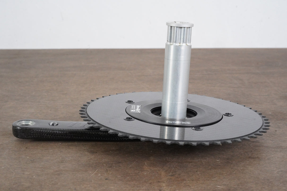 175mm 54T 1x BB30 THM Clavicula M3 SRM Power Meter Carbon Crankset