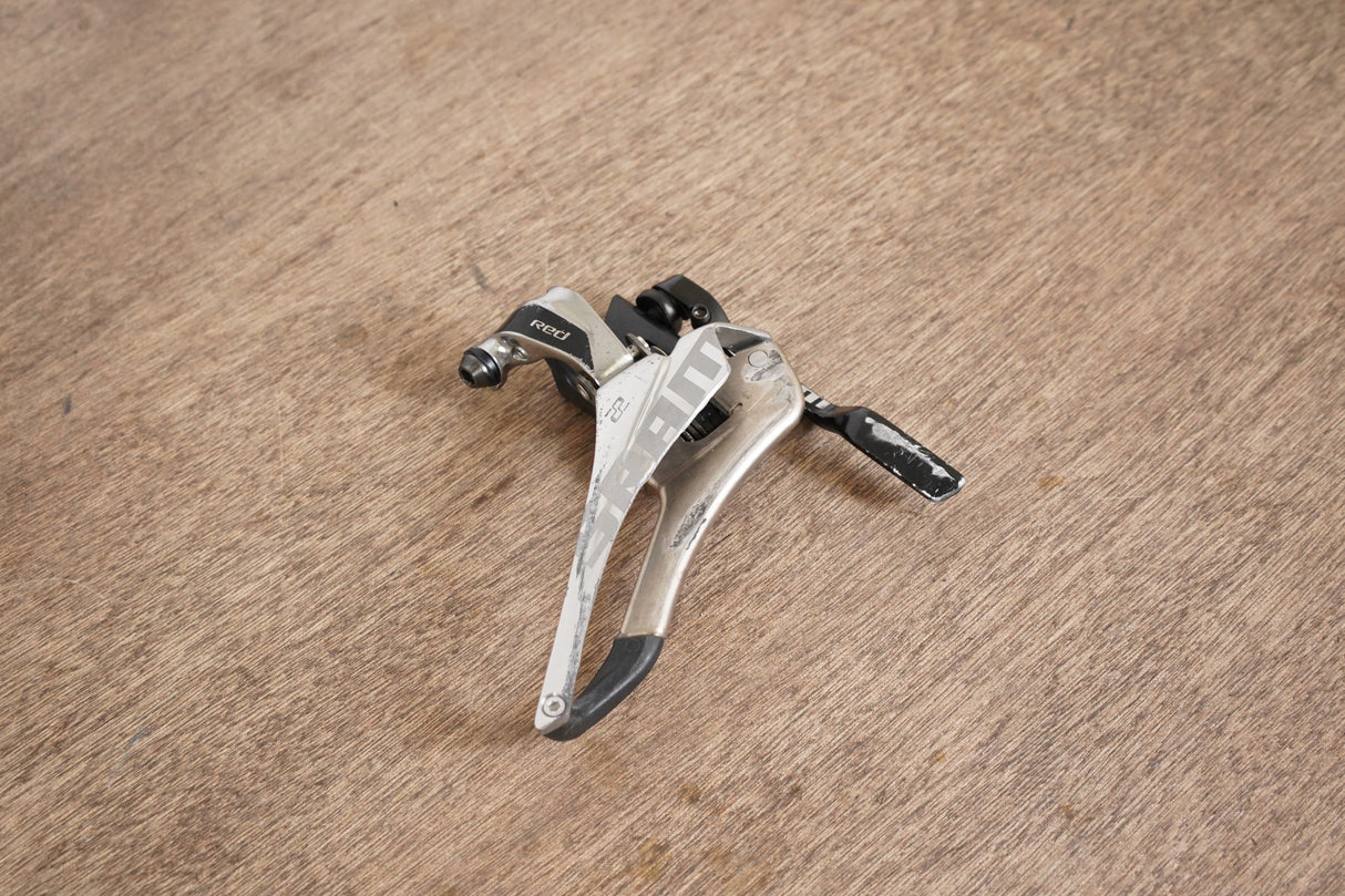 SRAM Red 22 YAW Mechanical Braze-On Front Derailleur + Chain Catcher