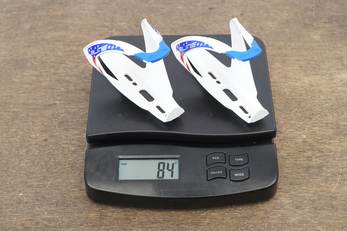 (2) Elite Custom Race Water Bottle Cages 84g