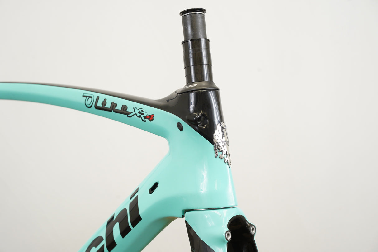 55cm Bianchi Oltre XR4 Carbon Aero Rim Brake Road Frameset