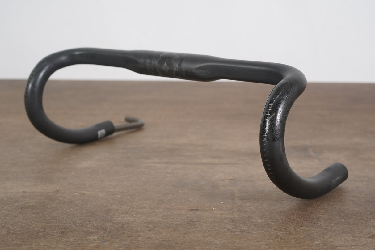 38cm Specialized S-WORKS Shallow Bend Carbon Compact Road Handlebar 31.8mm