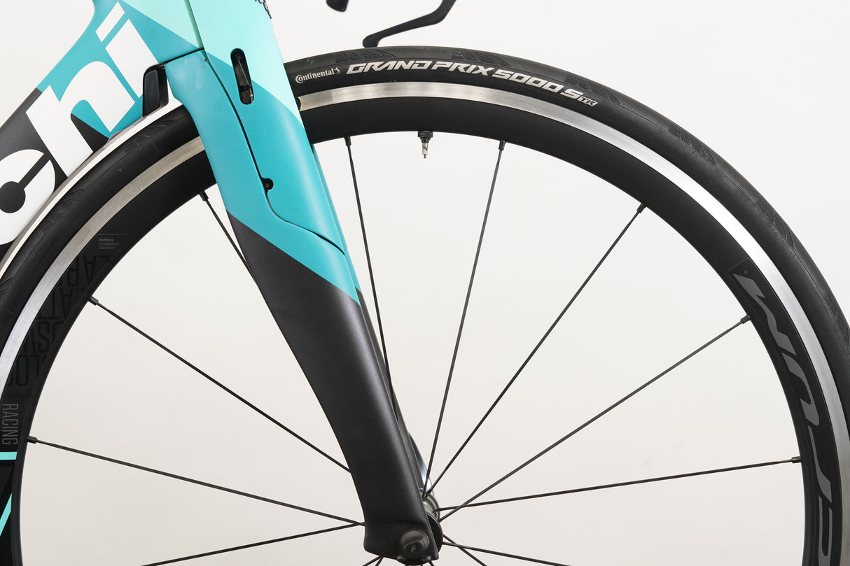 2024 M Bianchi Aquila Dura-Ace Ultegra Di2 12 Speed Carbon TT Triathlon Rim Bike