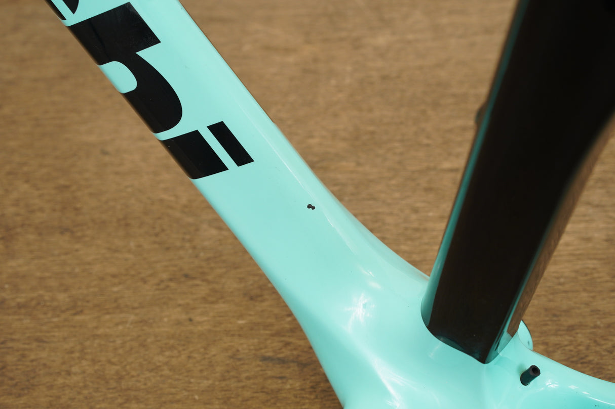 55cm Bianchi Oltre XR4 Carbon Aero Rim Brake Road Frameset