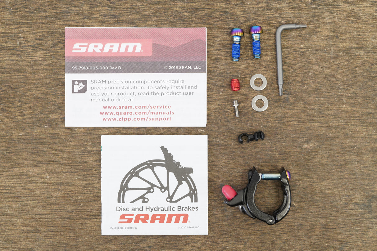 (1) NEW REAR SRAM Code RSC Hydraulic Post Mount Disc Brake Caliper + Lever