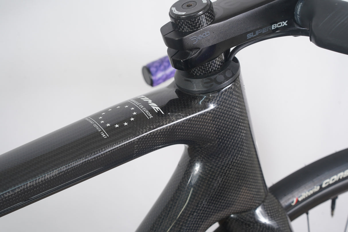 *Demo* S (Small) Time Alpe d’Huez SRAM Force AXS HED Carbon Disc Brake Road Bike