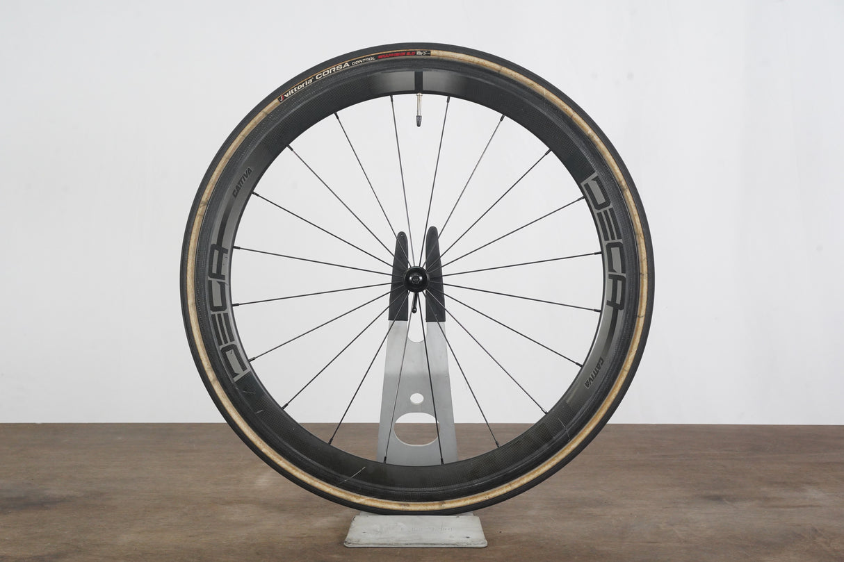 FRONT Deca Cattiva Carbon Clincher Rim Brake Wheel