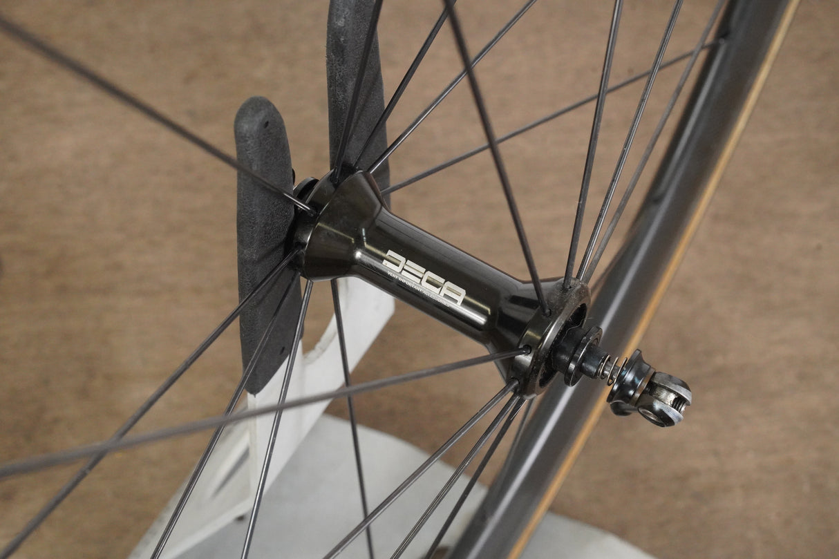 FRONT Deca Cattiva Carbon Clincher Rim Brake Wheel