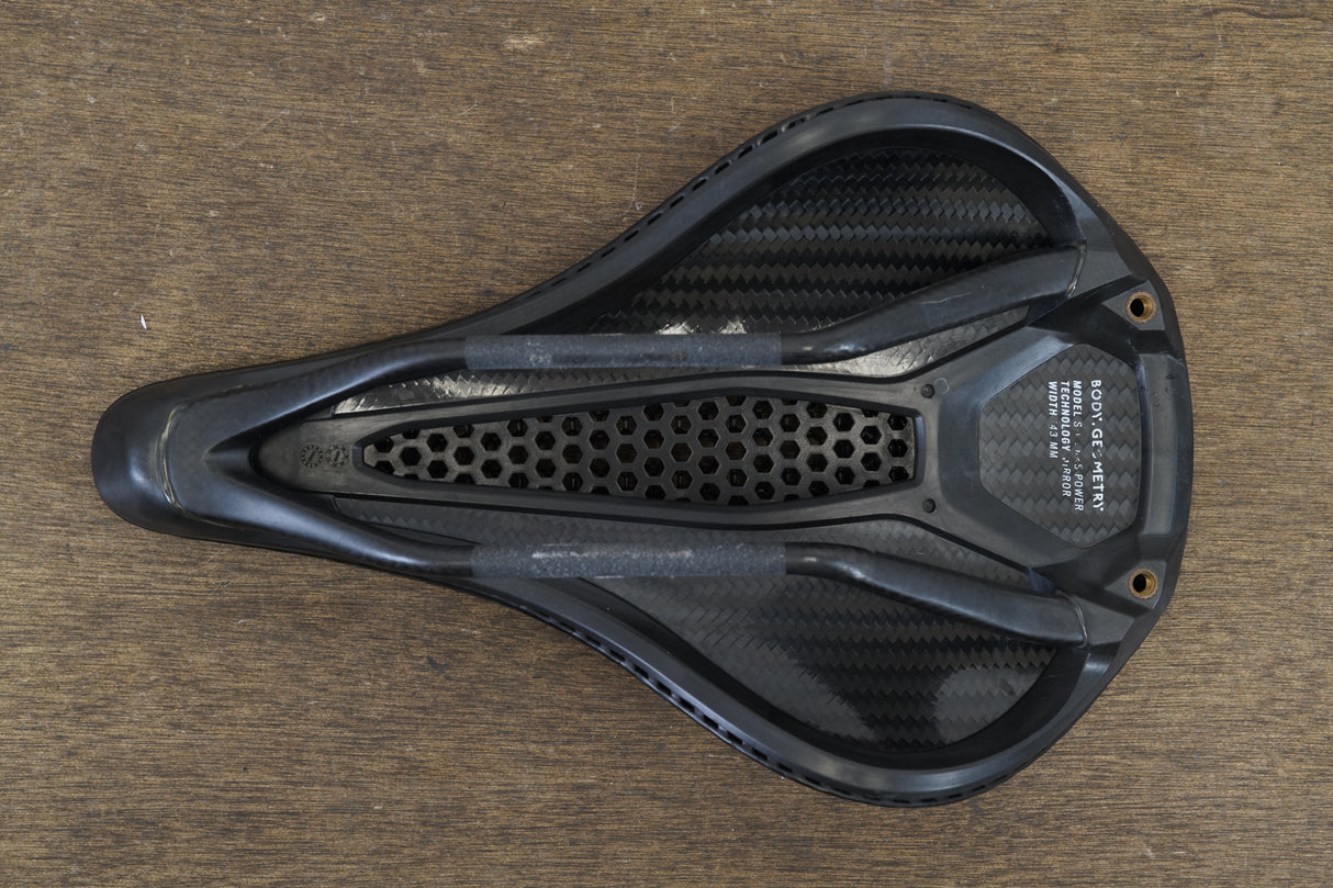 143mm Specialized S-WORKS Power Mirror Carbon Road Saddle 199g