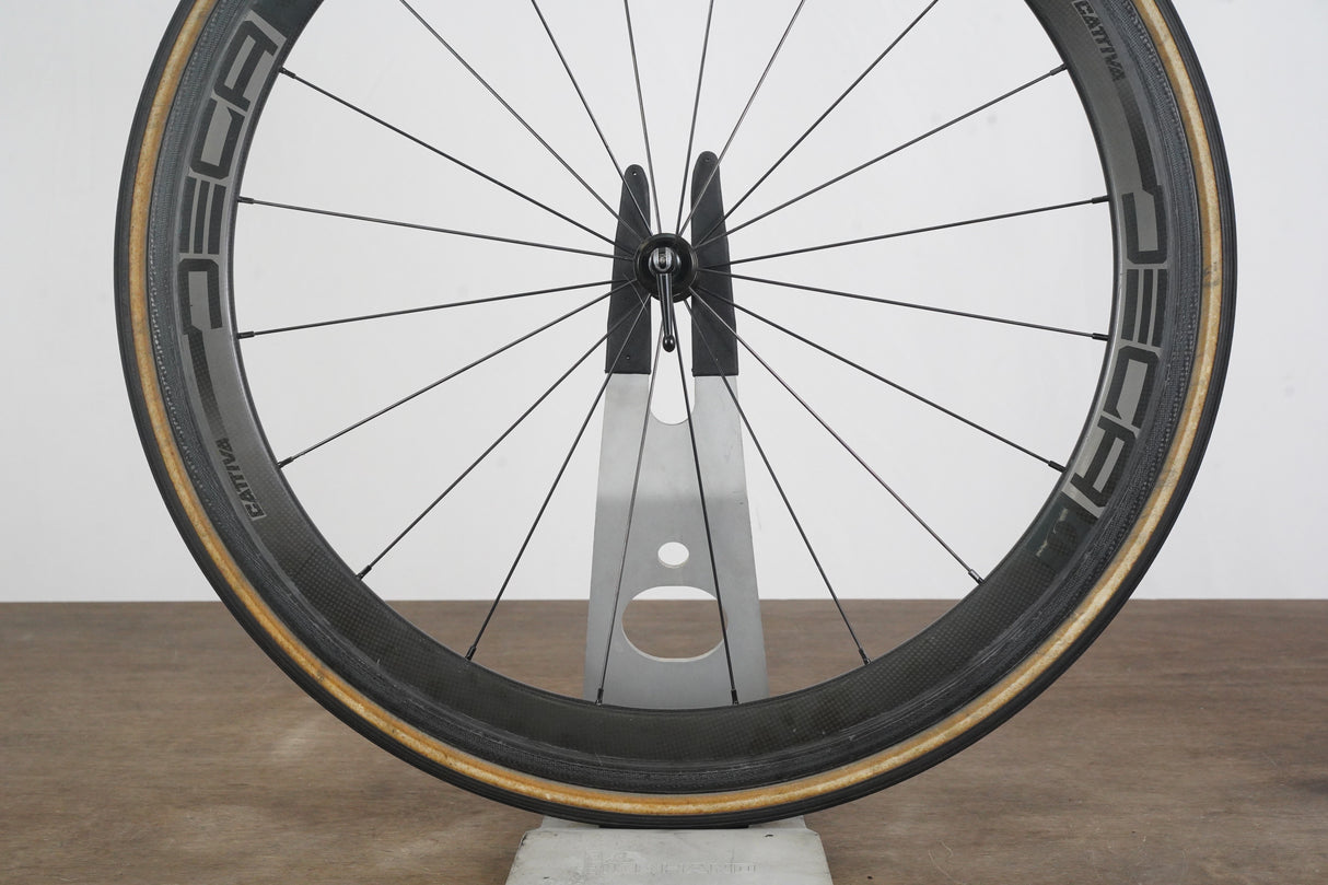 FRONT Deca Cattiva Carbon Clincher Rim Brake Wheel
