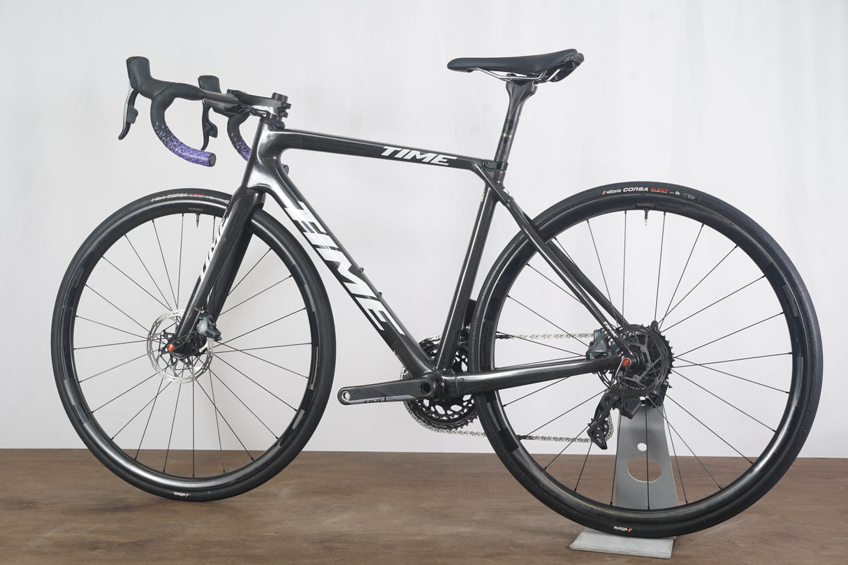 *Demo* S (Small) Time Alpe d’Huez SRAM Force AXS HED Carbon Disc Brake Road Bike