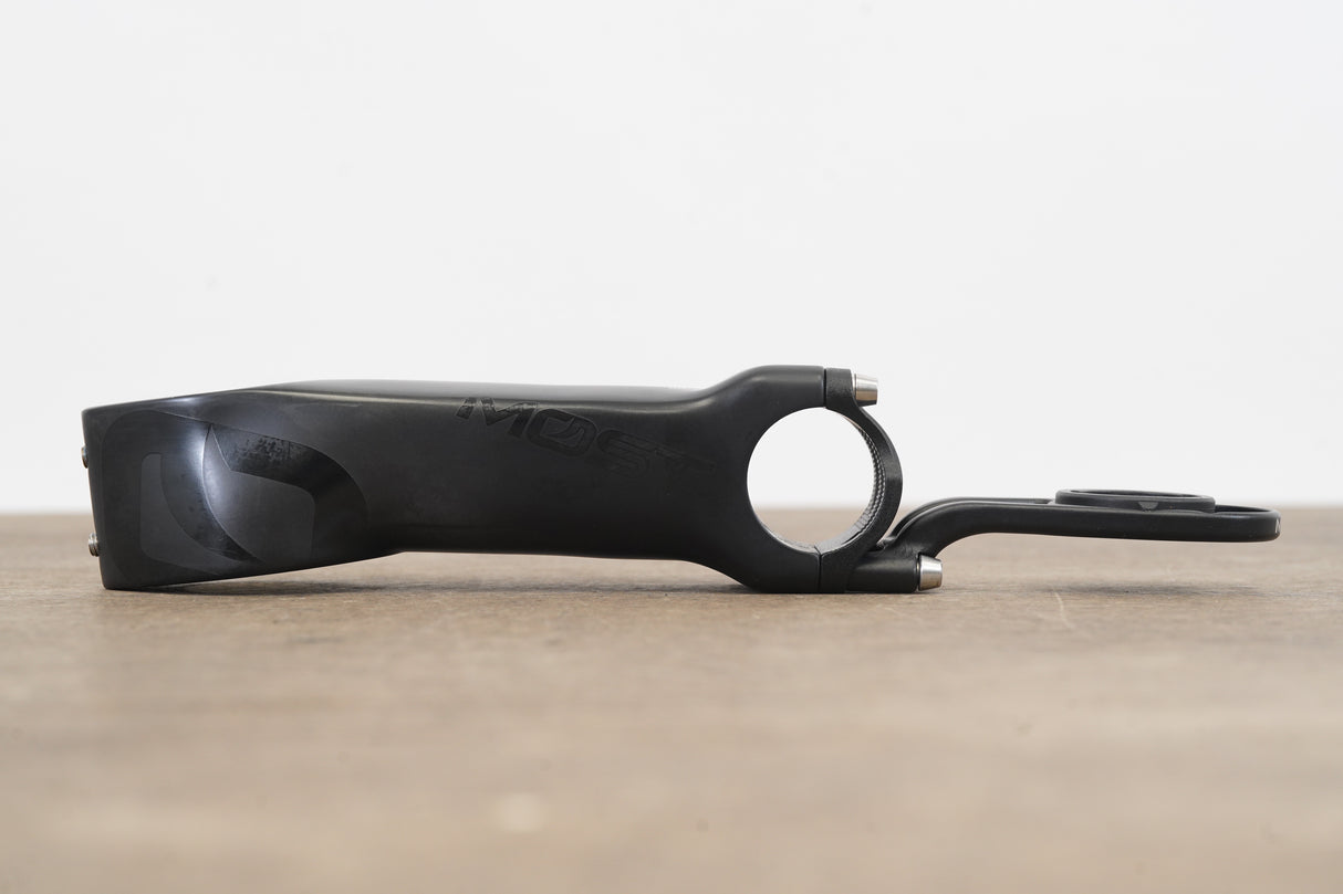 Pinarello Most Tiger 130mm ±8 Degree Carbon Stem + Mount 193g 1 1/8" 31.8mm