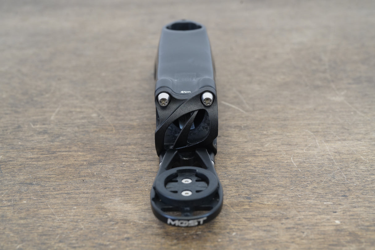 Pinarello Most Tiger 130mm ±8 Degree Carbon Stem + Mount 193g 1 1/8" 31.8mm