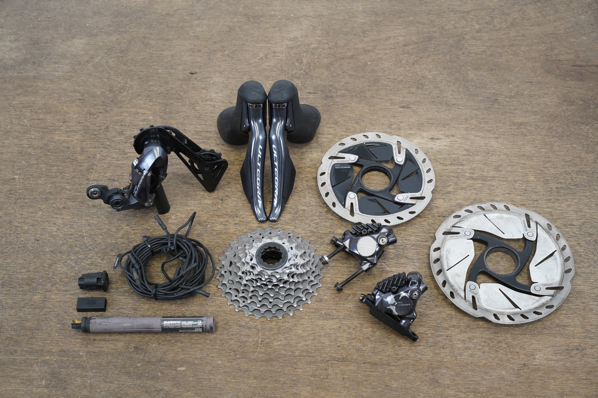 Shimano Ultegra R8070 Di2 1x 11 Speed Electronic Hydraulic Disc Groupset 8070