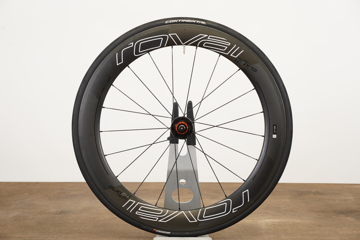 REAR Roval CLX 64 Carbon Clincher Rim Brake Wheel Shimano/SRAM 11 Speed