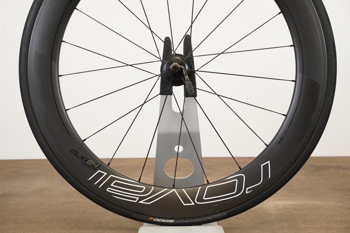 REAR Roval CLX 64 Carbon Clincher Rim Brake Wheel Shimano/SRAM 11 Speed