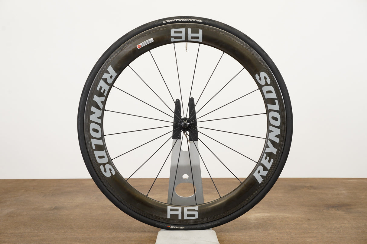 FRONT Reynolds R6 Carbon Clincher Rim Brake Wheel
