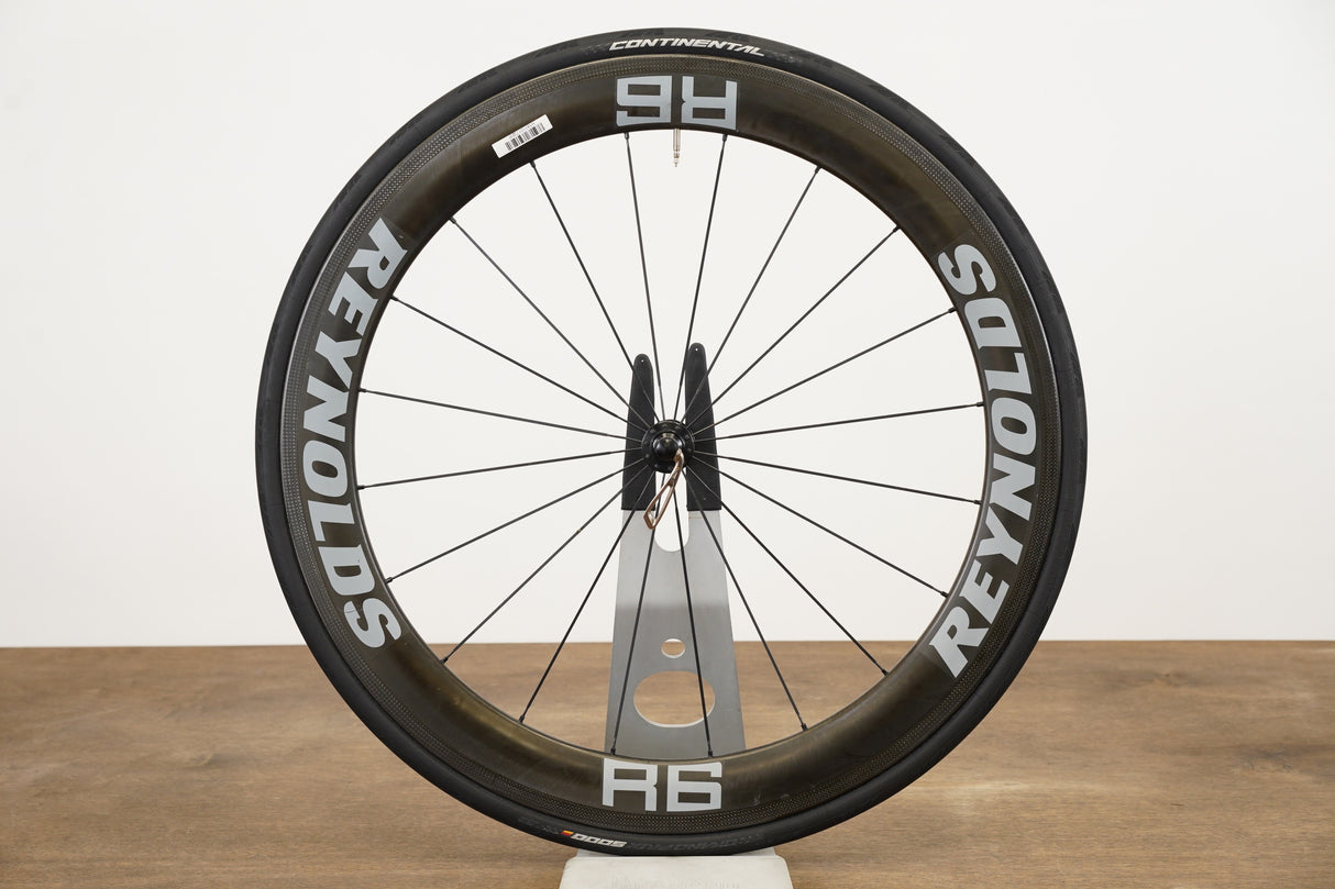 FRONT Reynolds R6 Carbon Clincher Rim Brake Wheel