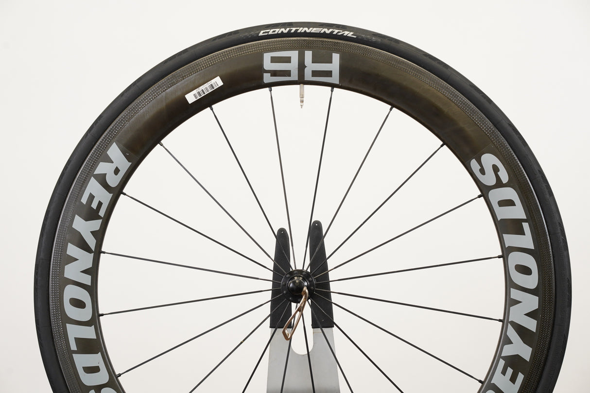 FRONT Reynolds R6 Carbon Clincher Rim Brake Wheel
