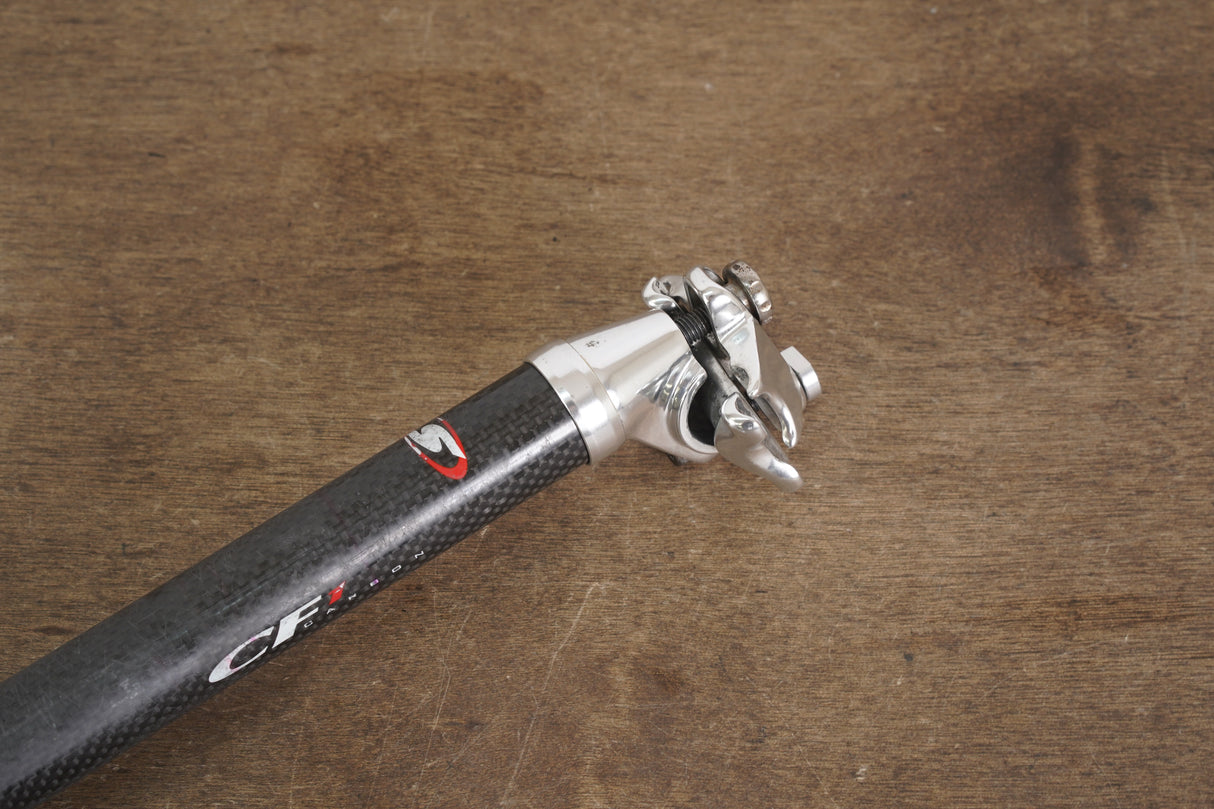 27.2mm CF1 Carbon Alloy Setback Road Seatpost