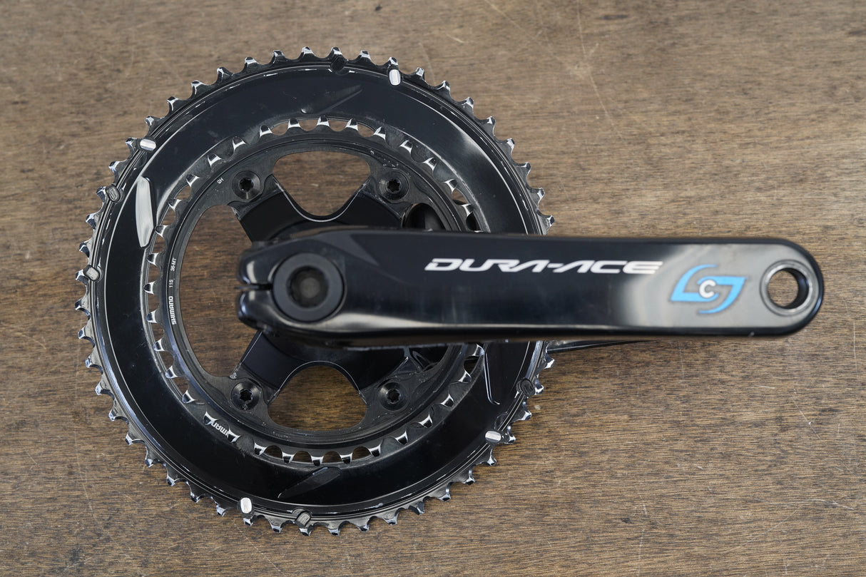 175mm 52/36T Dura-Ace FC-R9100 Stages Dual Sided Power Meter Crankset 9100 660g