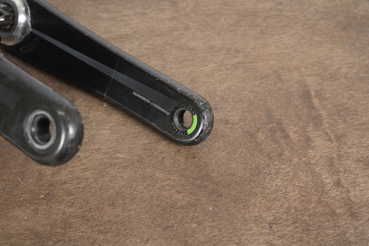 172.5mm 52/36T GXP Quarq DFour Power Meter Carbon Road Crankset