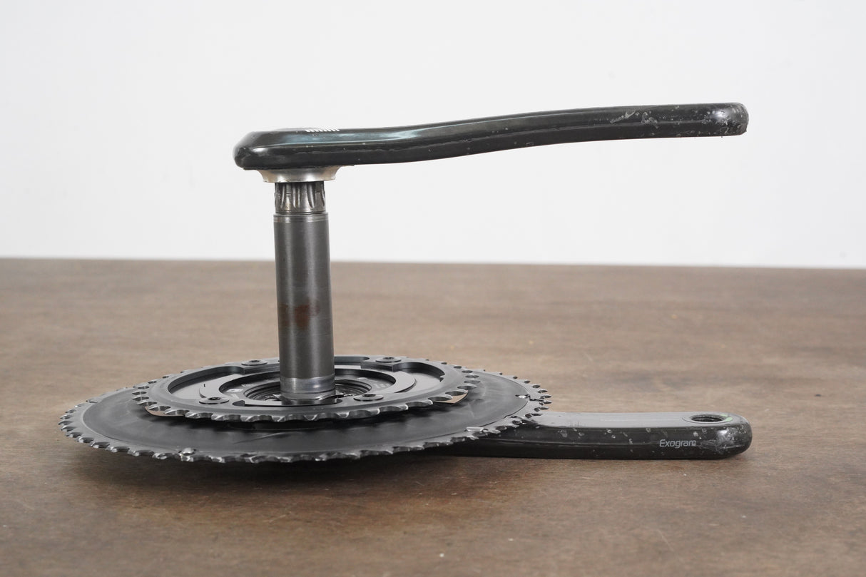 172.5mm 52/36T GXP Quarq DFour Power Meter Carbon Road Crankset