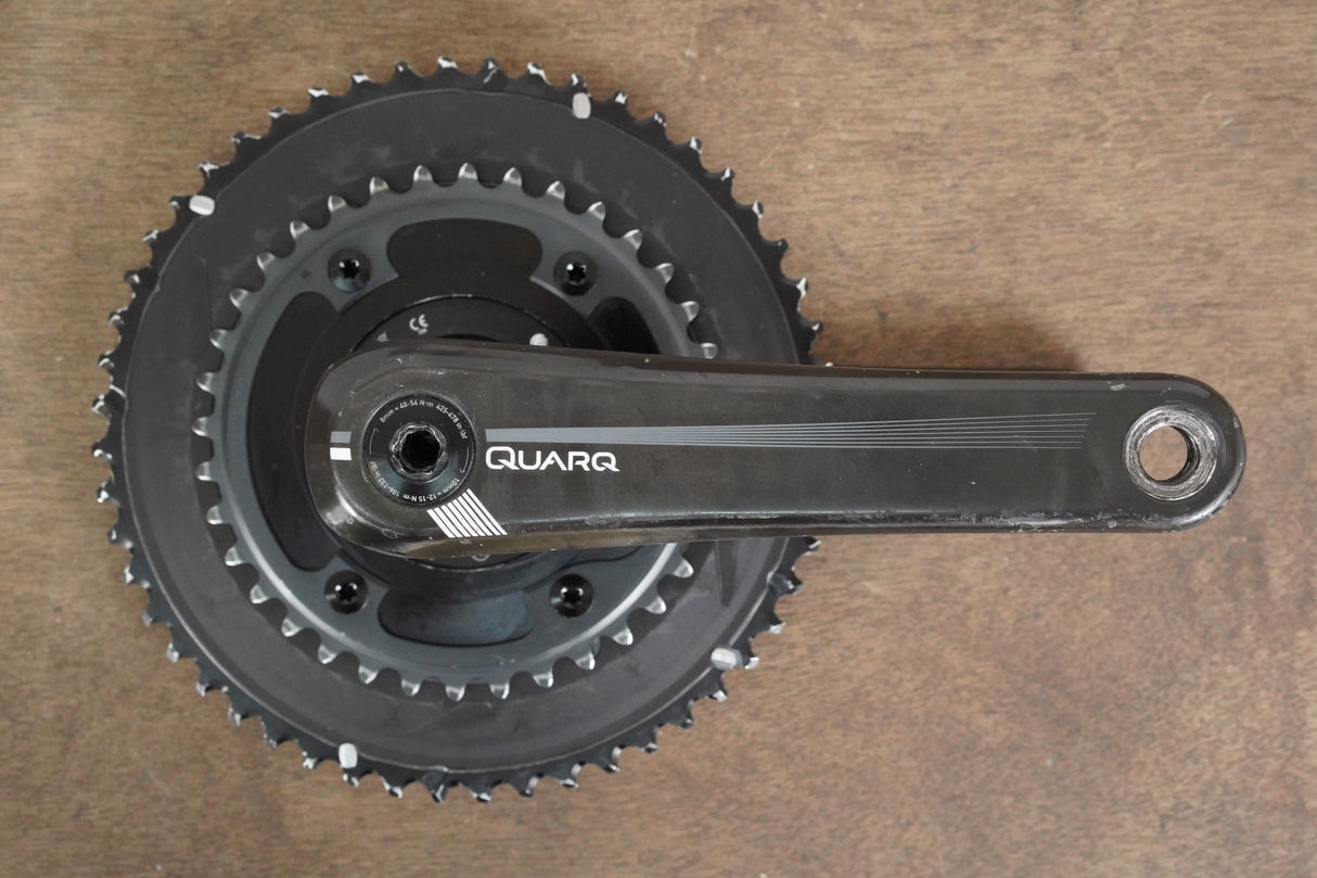 172.5mm 52/36T GXP Quarq DFour Power Meter Carbon Road Crankset