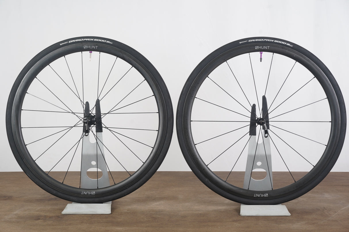 Hunt 36 Carbon Tubeless Clincher Rim Brake Wheelset Shimano/SRAM 11 Speed