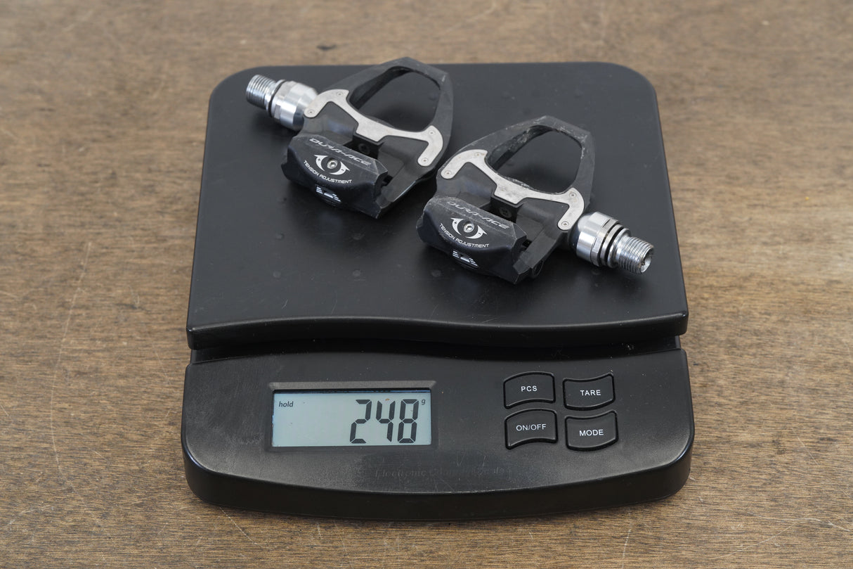 Shimano Dura-Ace PD-9000 SPD-SL Carbon Clipless Road Bike Pedals 248g