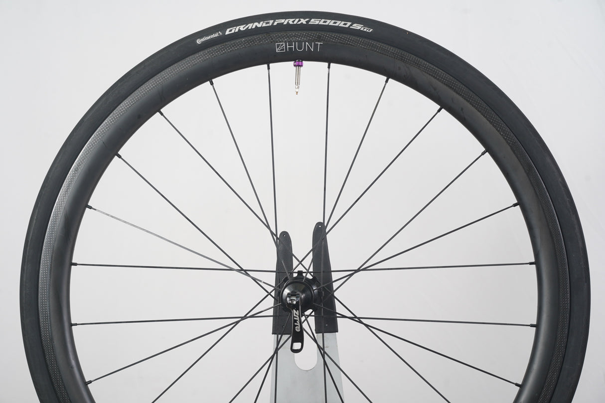 Hunt 36 Carbon Tubeless Clincher Rim Brake Wheelset Shimano/SRAM 11 Speed