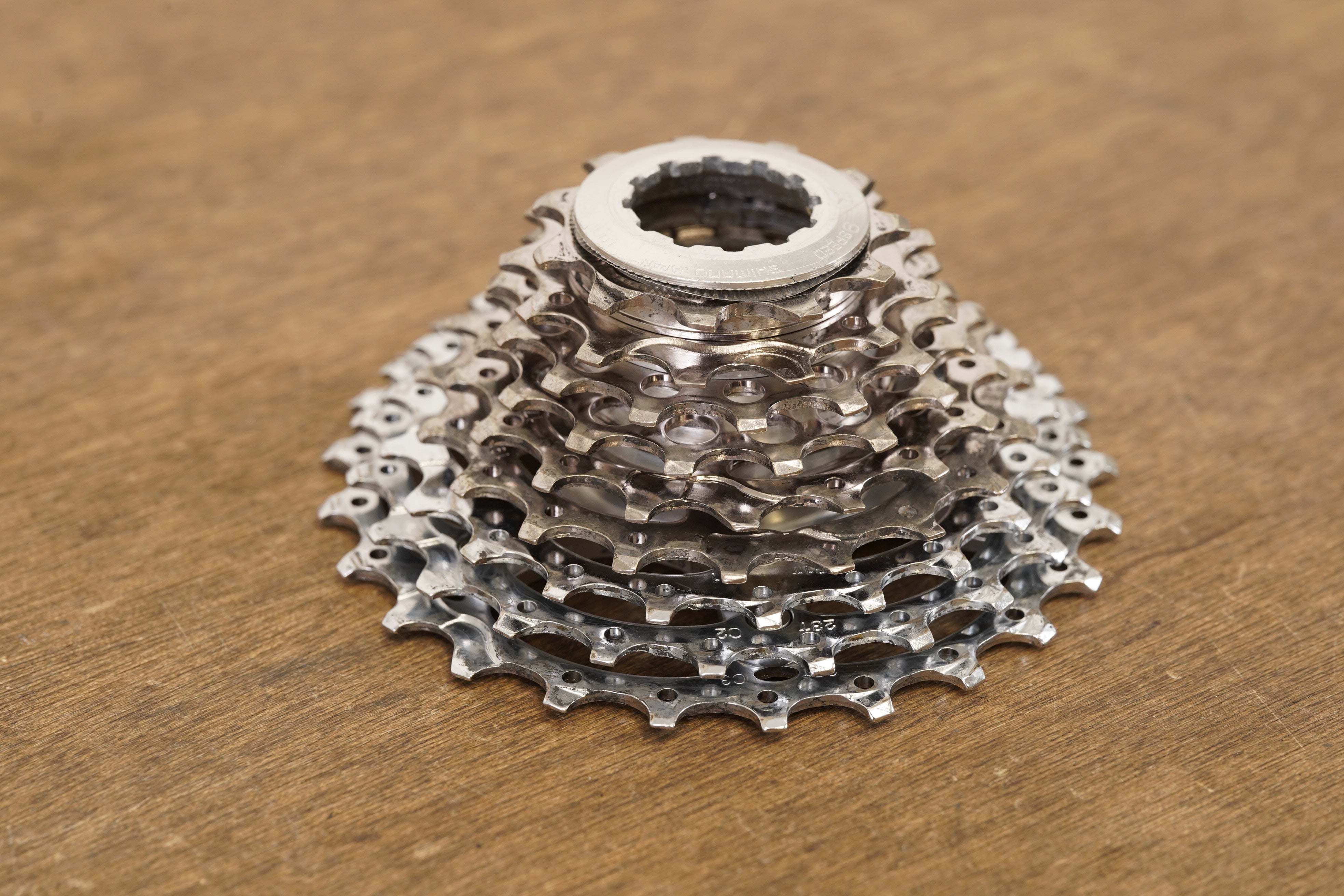 11-25T Shimano Dura-Ace CS-7700 9 Speed Road Cassette 208g