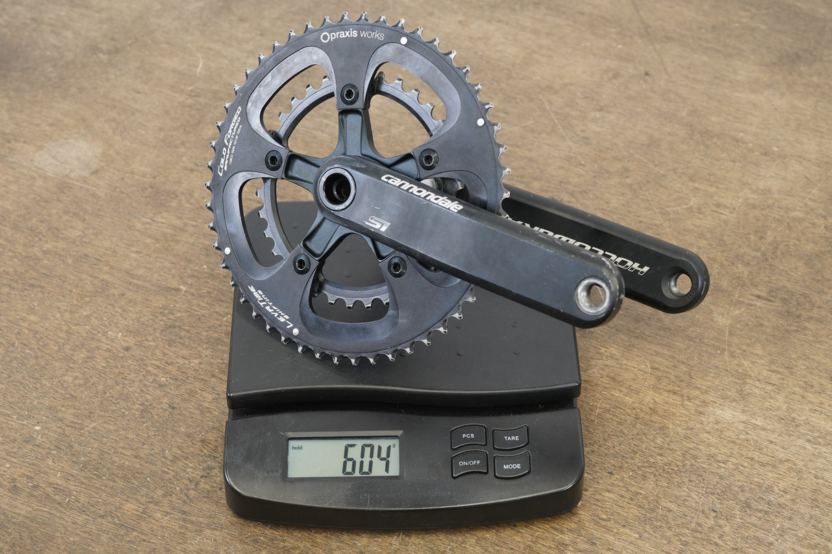 172.5mm 50/34T BB30 Cannondale Si Road Crankset 604g