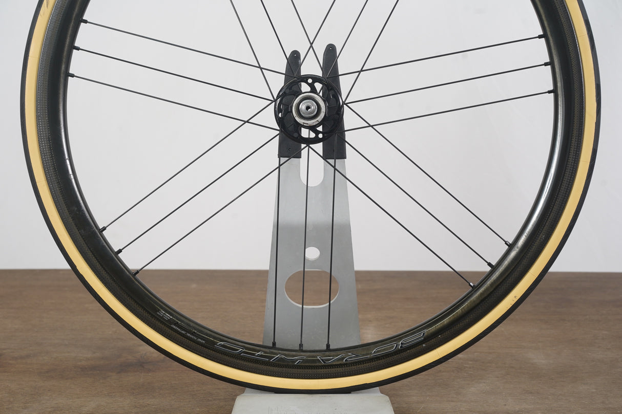 Campagnolo Bora WTO 33 Dark Label Carbon Tubeless Rim Brake Wheelset 11 Speed