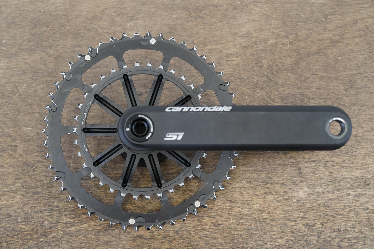 172.5mm 50/34T BB30 Cannondale Si Spidering Hollowgram Road Crankset 573g