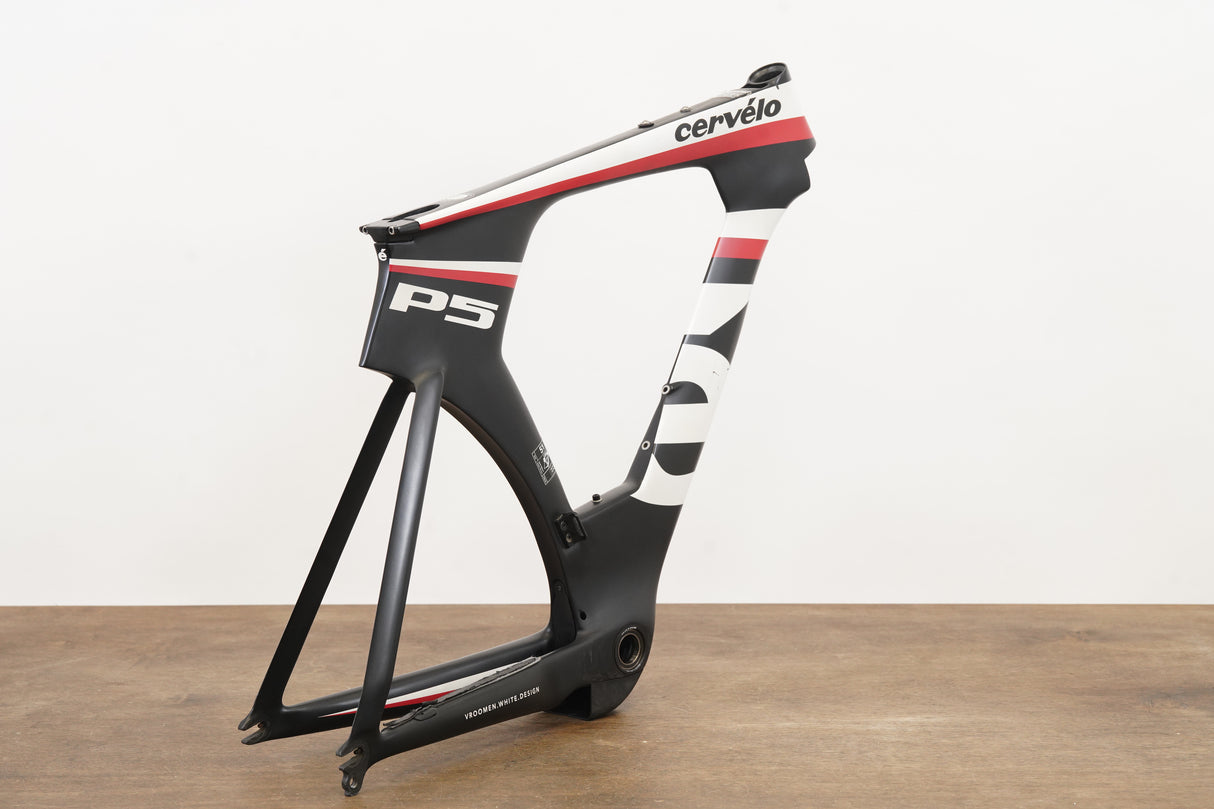 *Damaged* 51cm Cervelo P5 TT Triathlon Carbon Rim Brake Frame Only