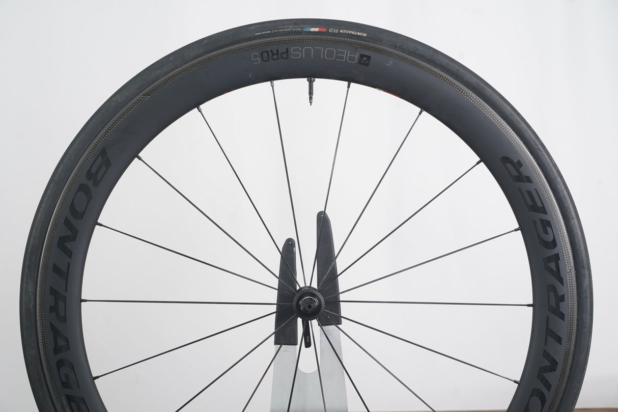Bontrager Aeolus Pro 5 TLR Carbon Tubeless Clincher Rim Brake Wheelset 11 Speed