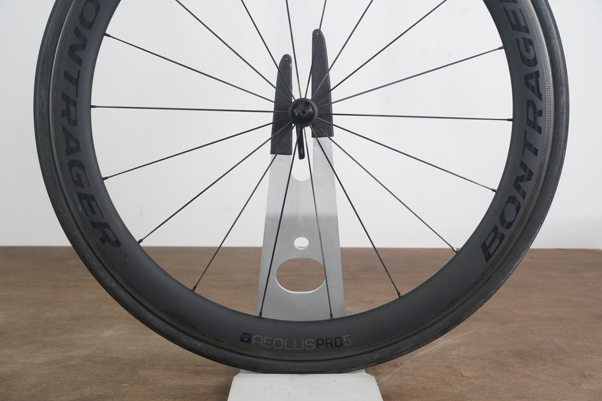 Bontrager Aeolus Pro 5 TLR Carbon Tubeless Clincher Rim Brake Wheelset 11 Speed
