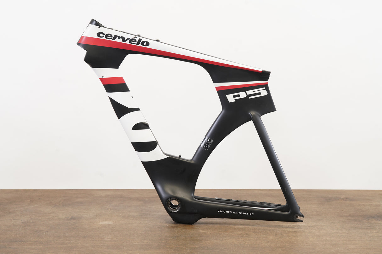 *Damaged* 51cm Cervelo P5 TT Triathlon Carbon Rim Brake Frame Only