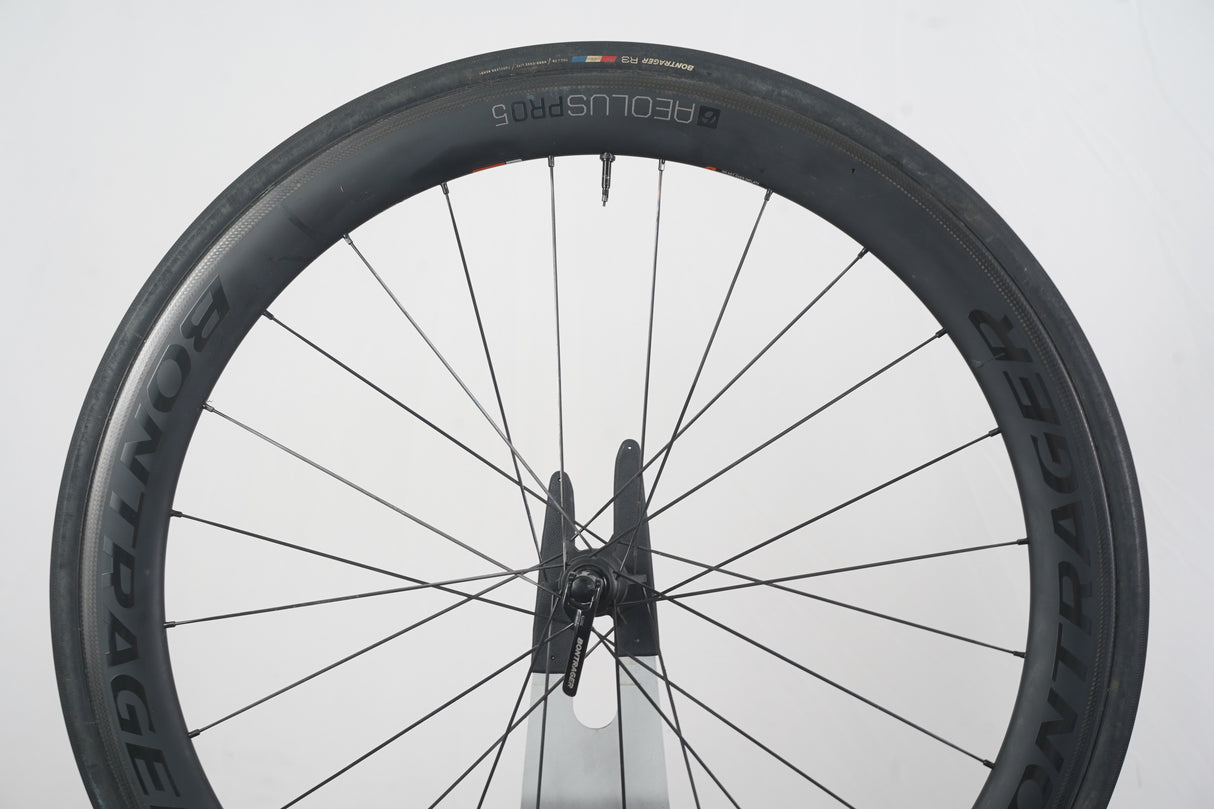 Bontrager Aeolus Pro 5 TLR Carbon Tubeless Clincher Rim Brake Wheelset 11 Speed