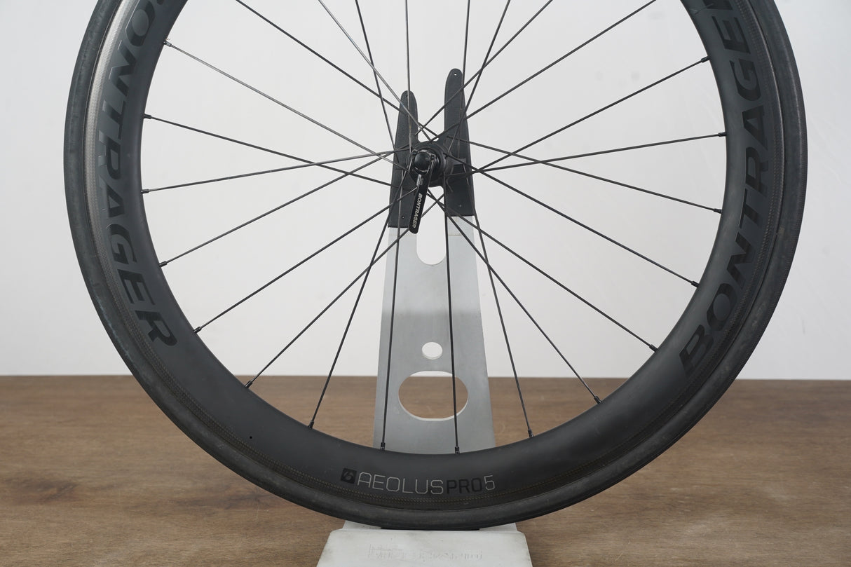 Bontrager Aeolus Pro 5 TLR Carbon Tubeless Clincher Rim Brake Wheelset 11 Speed