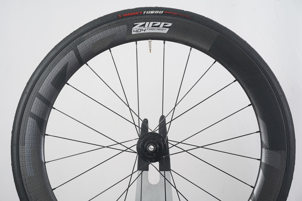 Zipp 404 Firecrest ZR1 Carbon Tubeless Disc Brake Wheelset SRAM XDR 12 Speed
