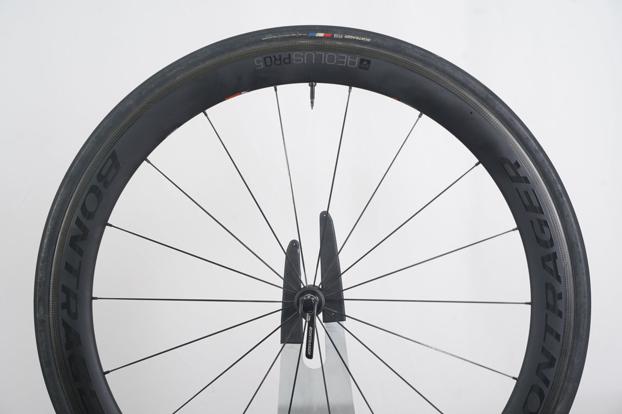 Bontrager Aeolus Pro 5 TLR Carbon Tubeless Clincher Rim Brake Wheelset 11 Speed
