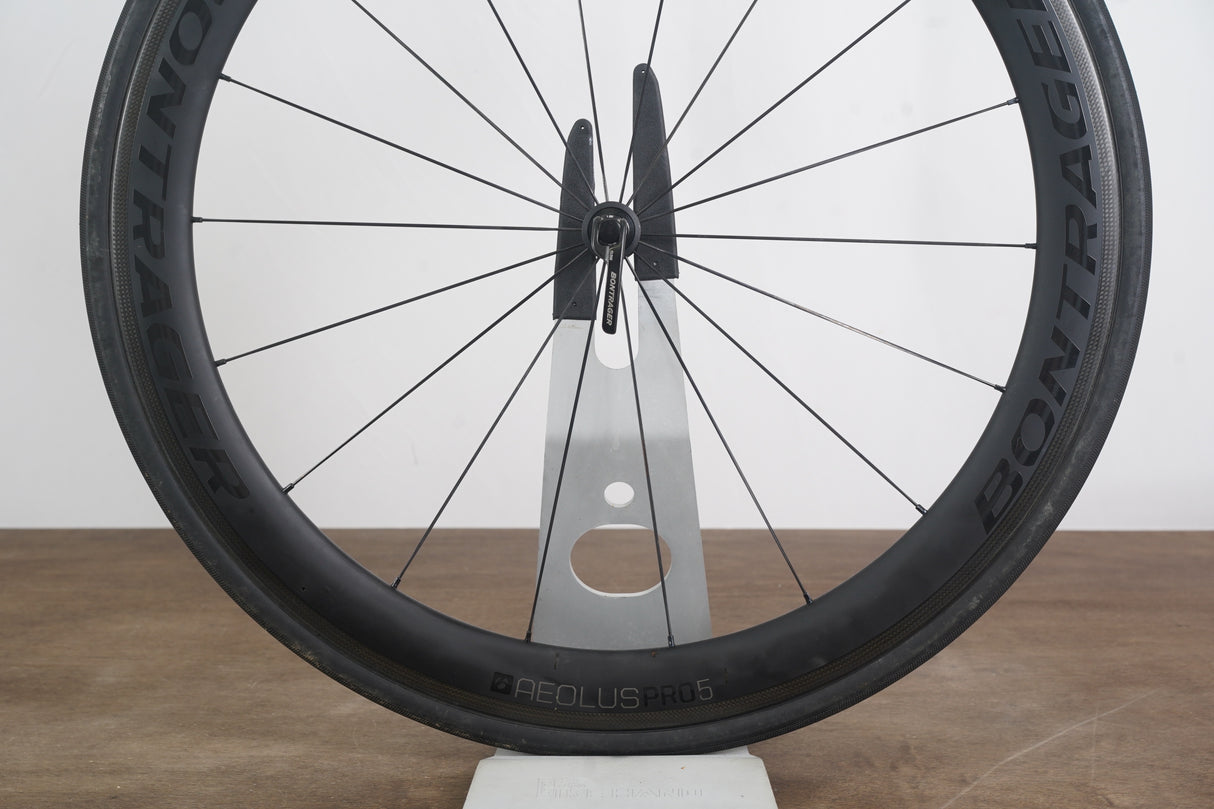 Bontrager Aeolus Pro 5 TLR Carbon Tubeless Clincher Rim Brake Wheelset 11 Speed