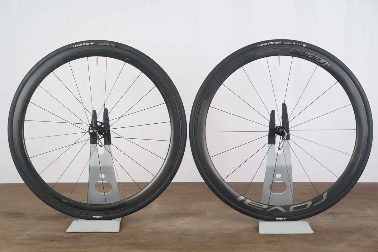Roval CLX 40 Rapide Carbon Clincher Rim Brake Wheelset Shimano/SRAM 11 CLX40