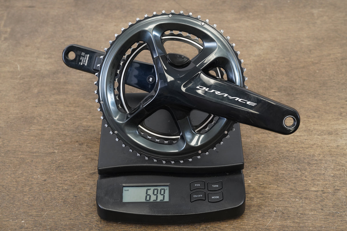 170mm 53/39T Dura-Ace FC-R9100-P Dual Power Meter Crankset 9100 699g
